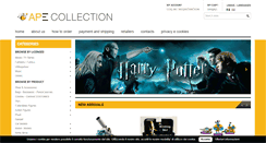 Desktop Screenshot of apecollection.com